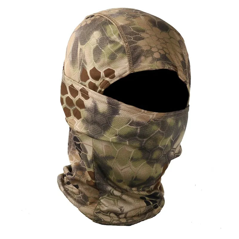 Military Camouflage Balaclava Outdoor Motorcycle Cycling Fishing Hunting Hood Protection Army Tactical Balaclava Head Face Cover-WAYBIKER
