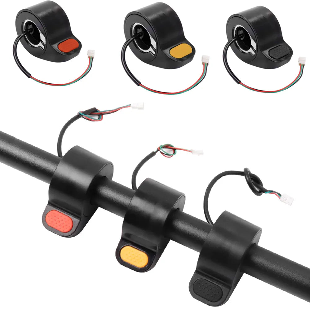 Universal Electric Scooter Throttle Assembly  Finger Dial Thumb Accelerator For Xiaomi M365/Pro/1S For Ninebot Max G30/G30D Part-WAYBIKER
