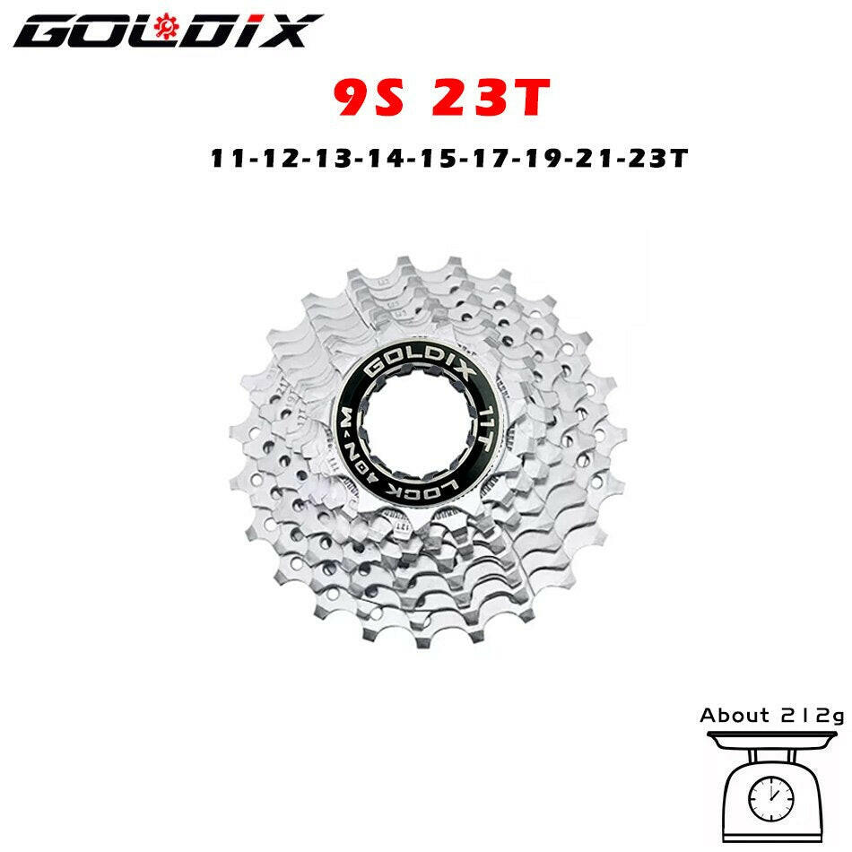 GOLDIX Road Bike 8 9 10 11 Speed Velocidade 11-25T/28T/32T/34T/36T Bicycle Cassette Freewheel MTB Sprocket for SHIMANO SRAM-WAYBIKER