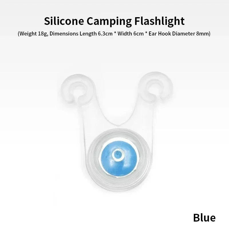 Outdoor Camping Decoration Light LED Tent Rope Hanging Light Backpack Bicycle Warning Tail Light Silicone Campsite Light Light-WAYBIKER