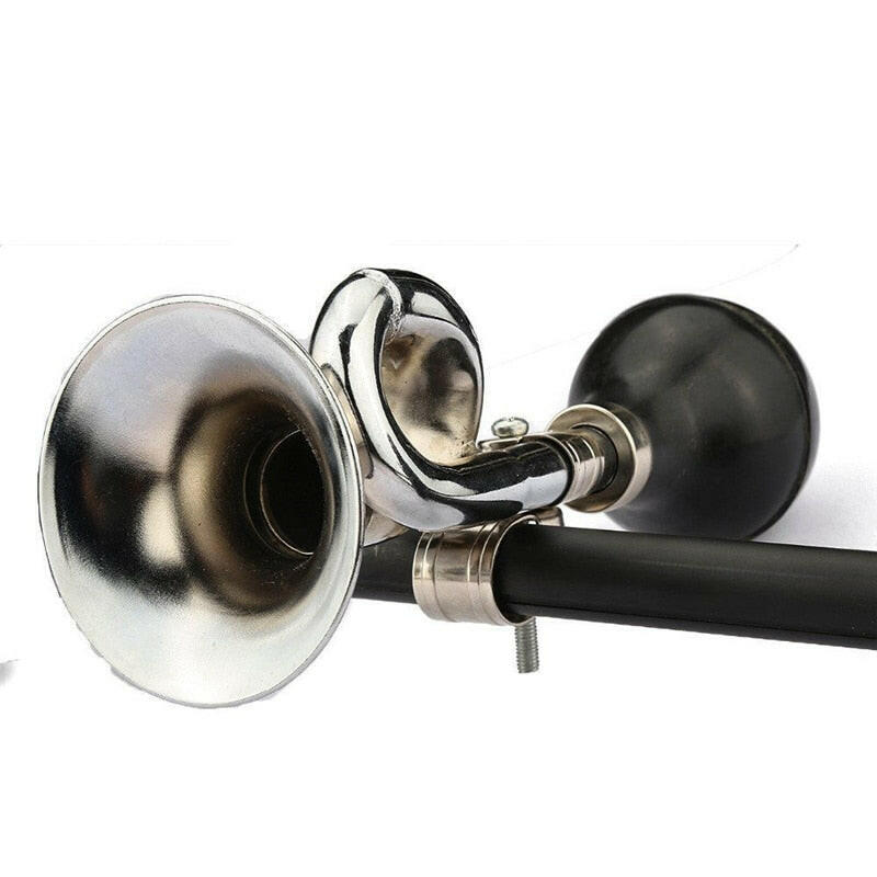 Retro Bicycle Snail Air Horn Loud Full Mouthed Bicycle Cycle Bike Bugle Trumpet Bell Mountain Bike Riding Bicycle Accessories-WAYBIKER