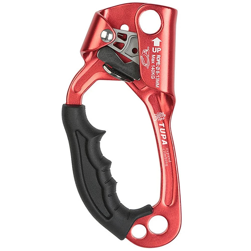 Outdoor Hand Ascender Climbing Ascender 8-13mm Vertical Rope Access Climbing Rescue Caving-WAYBIKER