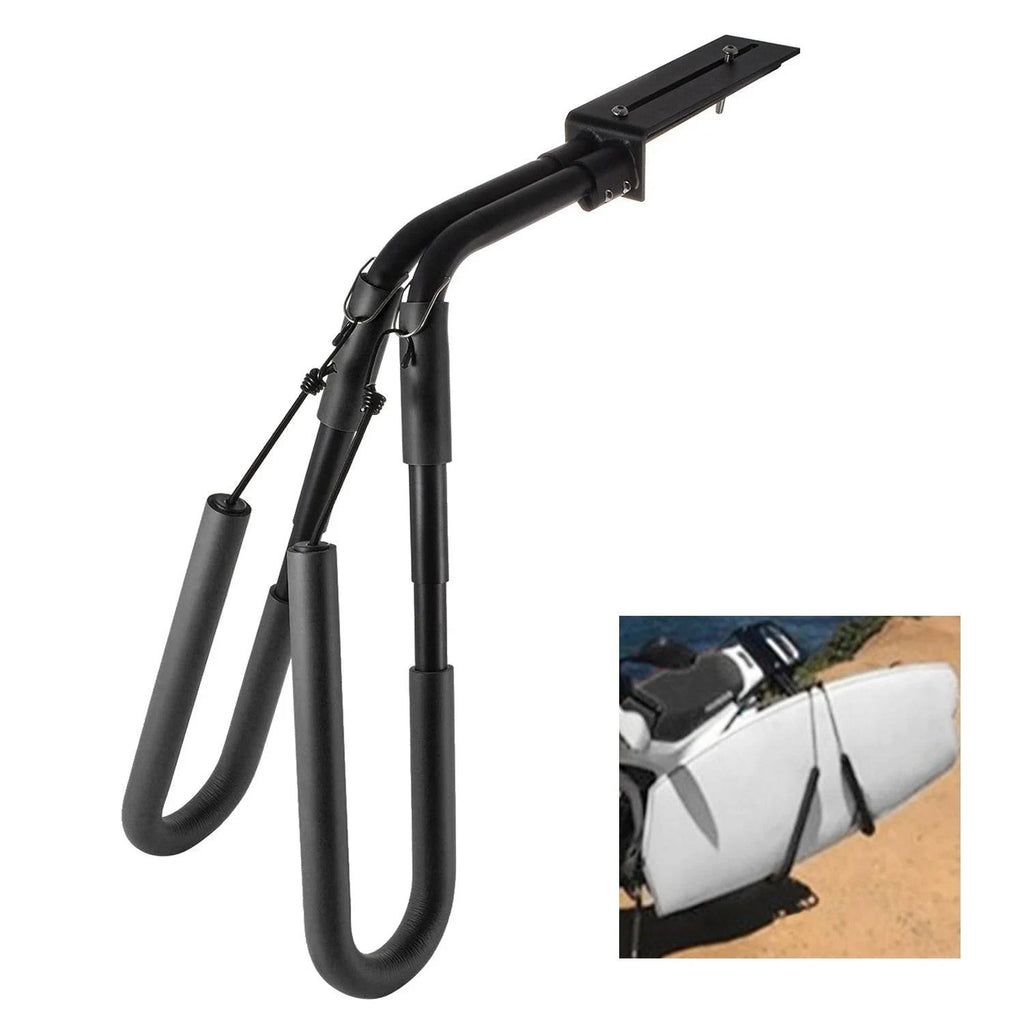 Bike Motorcycle Surfboard Rack Holder Portable Adjustable Motor Bike Side Carrier Surf Rack Wakeboard Wind Surfboard Carrier-WAYBIKER