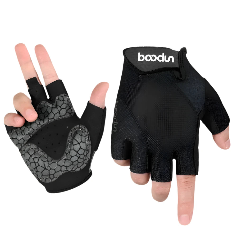 Summer Breathable Cycling Tactical Half Finger Gloves Bike Racing MTB Sport Anti-Slip Shock-Proof Workout Glove Women Men-WAYBIKER