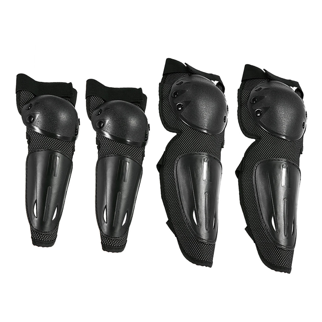 Motorcycle Aults Racing Motocross Knee Pads Protector Guards Protective Gear Adjustable Elastic Straps-WAYBIKER