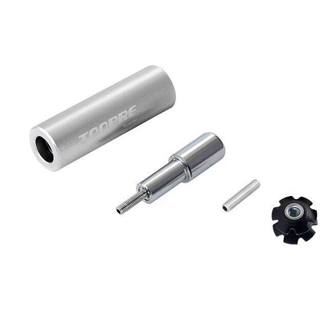 Bicycle Threadless Headset Star Nut Install Tool Remove Expansion Sleeve Installer Driver 1 1/8" Pressfit Fork Steerer Tools Set-WAYBIKER