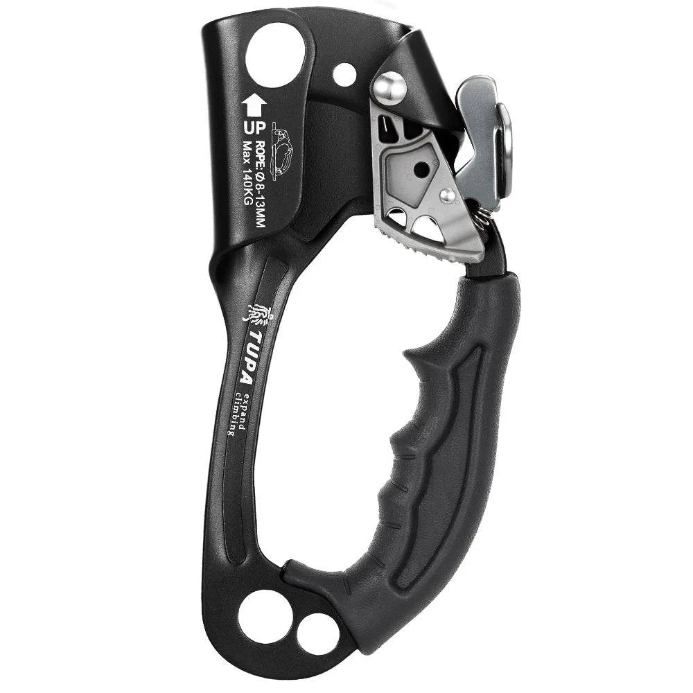 Outdoor Hand Ascender Climbing Ascender 8-13mm Vertical Rope Access Climbing Rescue Caving-WAYBIKER
