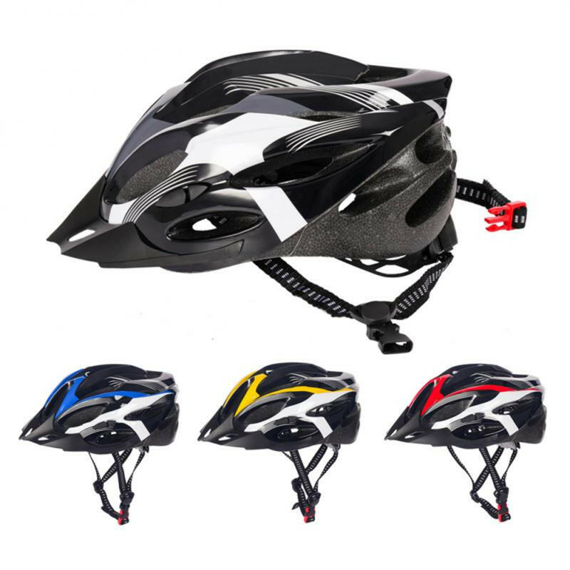 Carbon fiber Texture Helmet Adult MTB Mountain Bike Cycling Equipment Safety Bicycle Motorcycle Hat Caps female male EPS Foam-WAYBIKER
