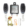 12V Car Battery Relay Wireless Remote Battery Disconnect Switch Isolator Power Cut Master Switch with 2 Remote Controllers-WAYBIKER