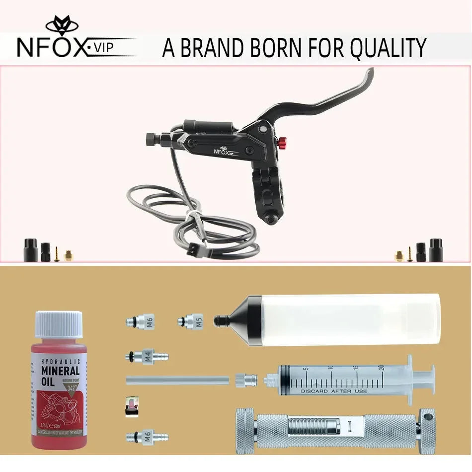 NFOX 2A New GT267 Oil Disc Power Off Brake Handle 3-pin Suitable for Electric Skateboarding Bicycle 2-pin Handle Rod Accessories