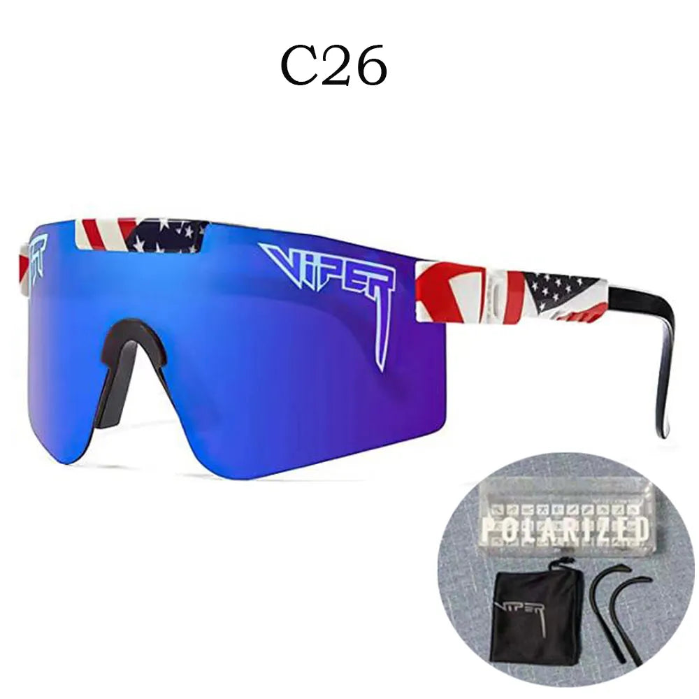 Brand Cycling Glasses UV400 Polarized Outdoor Sports Running Eyewear Fashion Bike Bicycle Party Sunglasses MTB Goggles with Case-WAYBIKER