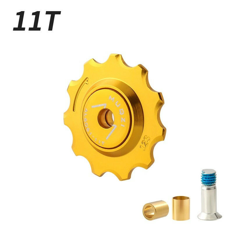 MUQZI Bike Pulley 11T 12T 13T 14T Rear Derailleur Jockey Wheel 7 8 9 10 11 12 Speed Chain Ceramic Pulley-WAYBIKER