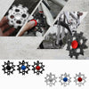 23-in-1 Stainless Steel Snowflakes Multi-tool Portable Snow Spinner Spanner Bottle Opener Outdoor EDC Survival Bike Repair Tools