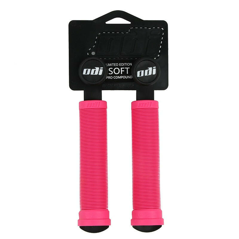 ODI Bicycle Handlebar Grips Silica Gel Handlebar Grip Soft Non-slip Shock-absorbing Handlebar Cover XC/AM Downhill Folding Bike-WAYBIKER