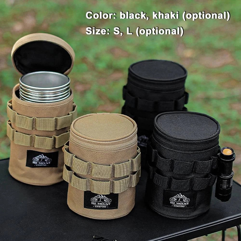 Outdoor Camping Picnic Cup Storage Bag Multifunctional BeerCup Storage Bag for Cups Portable Bag-WAYBIKER