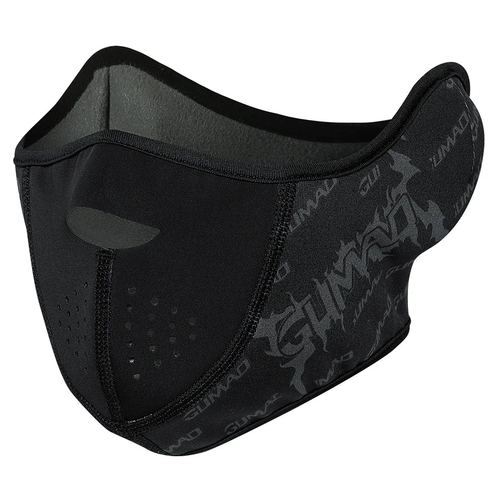 Winter Thermal Cycling Face Mask Bandana Fleece Ear Cover Hiking Scarf Ski Snowboard Running Sport Neck Warmer Gaiter Men Women-WAYBIKER