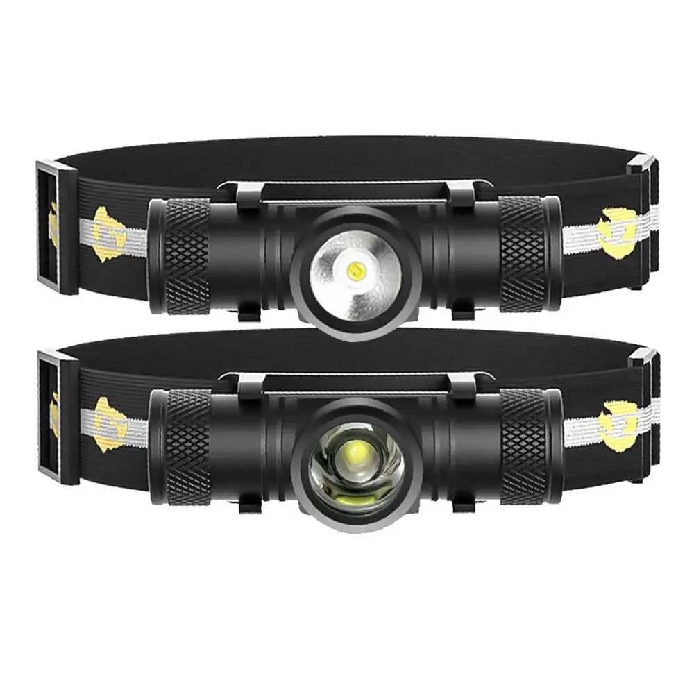 D10 L2 D20 G3 LED Headlamp Powerful 1000LM Waterproof Headlight Type C USB Rechargeable 18650 Head Torch Camping Fishing Lantern-WAYBIKER