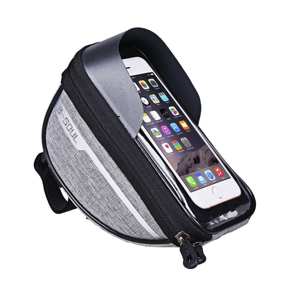 Bicycle Bag Frame Front Top Tube Bike Bag Handlebar Mtb Touch Screen Cycling Bag Phone Holder Bicycle Accessories-WAYBIKER
