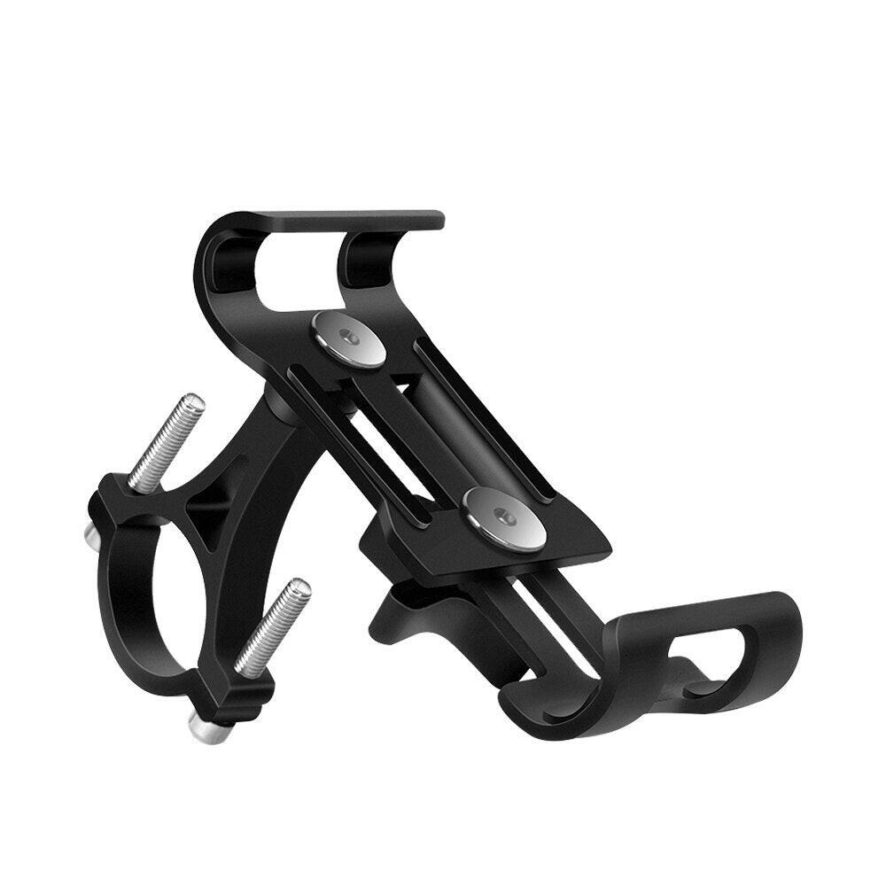 Bike Phone Holder Aluminum Alloy Anti-slip Bracket Metal Motorcycle GPS Clip Universal Cycle Bicycle Phone Stand