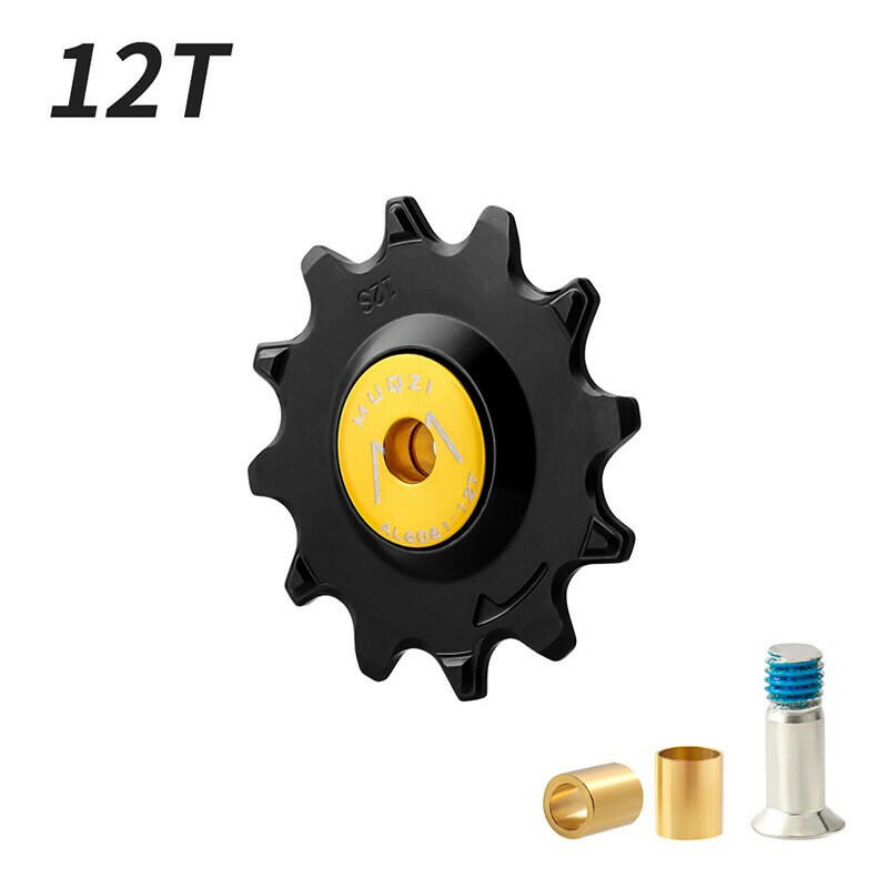 MUQZI Bike Pulley 11T 12T 13T 14T Rear Derailleur Jockey Wheel 7 8 9 10 11 12 Speed Chain Ceramic Pulley-WAYBIKER