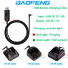 Baofeng USB Desktop Base/Car Battery Charger For Baofeng UV5R Series UV82 UV-9RPlus Series Li-ion Charger Radio Accessories