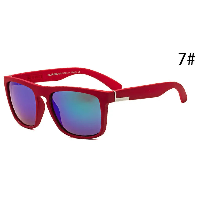 QS731 Classic Square Sunglasses Men Women Outdoor Beach Fishing Sun Glasses UV400 Hiking Driving Cycling Eyewear Sport Glasses-WAYBIKER