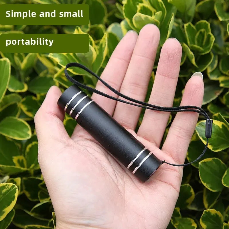 Mini Flashlight Usb Rechargeable Flashlight Work Study Reading Led Home Strong Light Portable Outdoor Camping Lighting-WAYBIKER