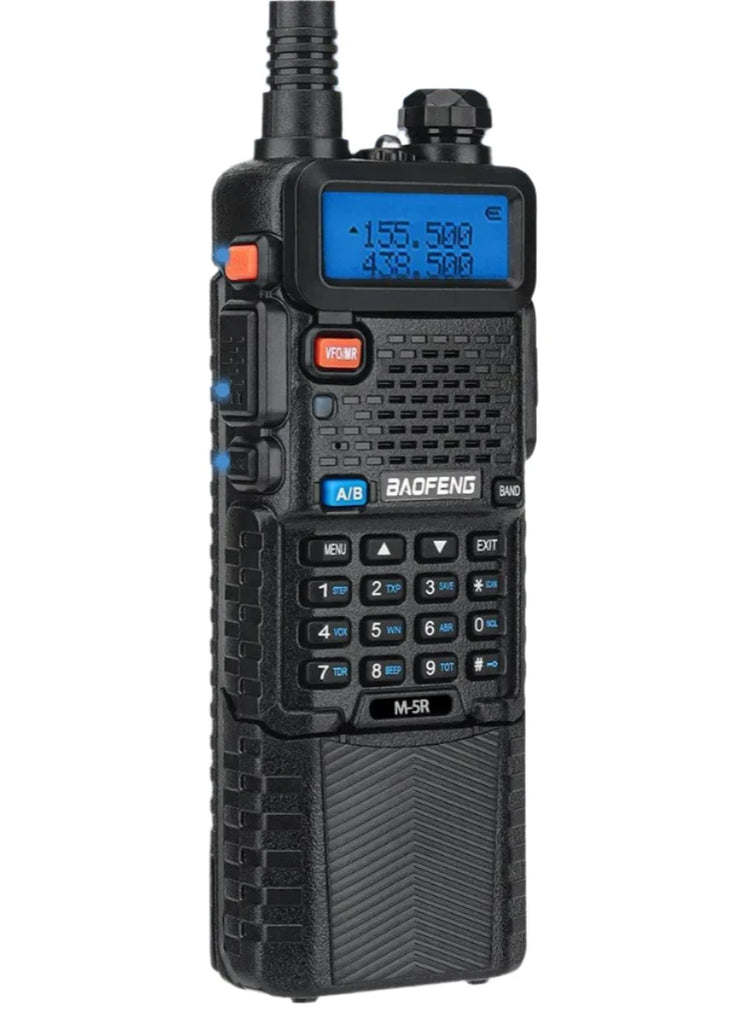 Baofeng M-5R Air Band Walkie Talkie 3800mAh Battery Wireless Copy Frequency Long Range AM commutator Ham UV-5R K5 Two Way Radio-WAYBIKER