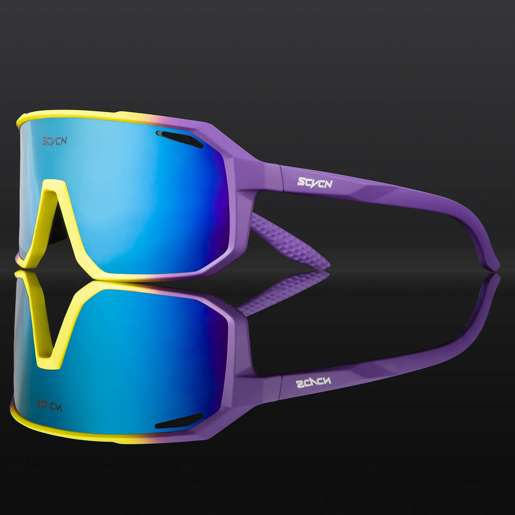 SCVCN Men bicycle Cycling Sunglasses Woman MTB road bike Driving Goggles Outdoor Sports running Glasses UV400 Hiking Eyewear-WAYBIKER