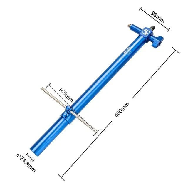 TOOPRE Bicycle Rear Derailleur Hanger Alignment Gauge Aluminium Alloy Straighten Tool for Mountain Road Bike 20-29'' Wheel-WAYBIKER