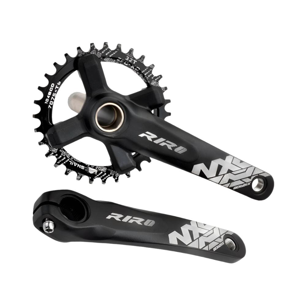 GOLDIX NX Bicycle Crankset 104BCD Wide Narrow 32-42T Chainring 170/175mm Forged Crank Compatible with SHIMANO/SRAM 11-12Speed-WAYBIKER
