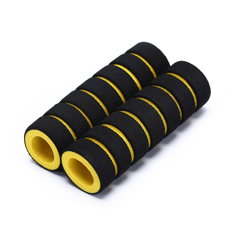 1 Pair Bicycle Grips MTB Sponge Handlebar Cover Ultraight Anti-Skid Shock-Absorbing Handlebar Sleeve Bike Accessories-WAYBIKER
