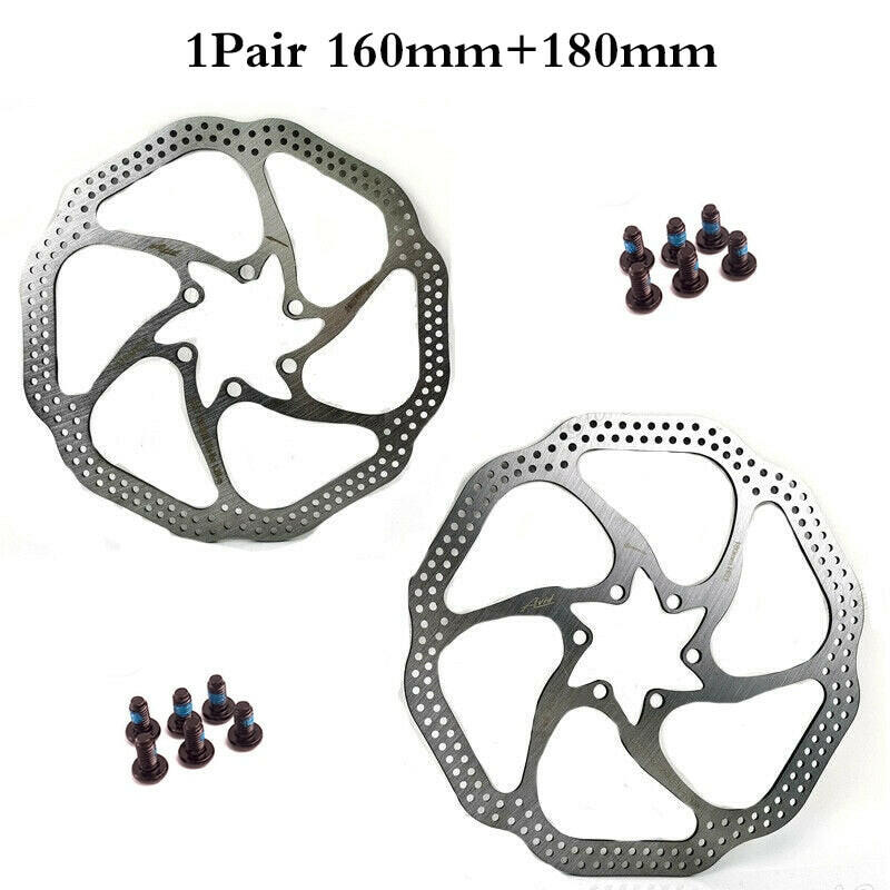 2PC G3 HS1 Bicycle Disc Brake Rotor 160/180/203mm Hydraulic Brake Rotors High Strength Stainless Steel MTB Rotor Bike Part-WAYBIKER