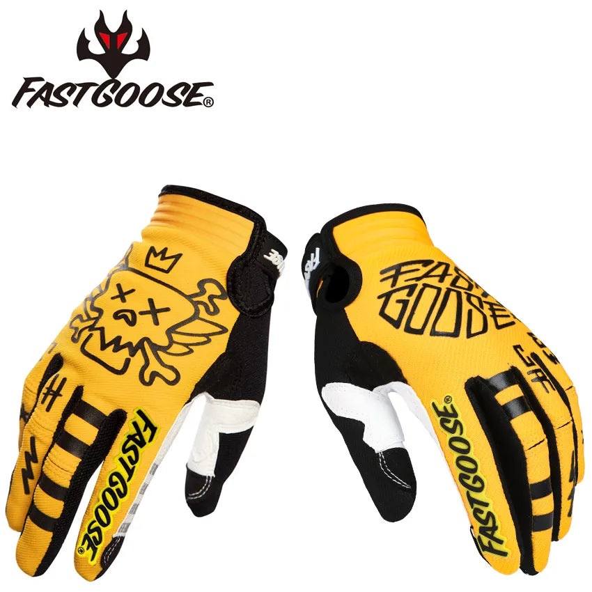 New Outdoor Cycling Motorcycle Unisex Touch Screen Full Finger Gloves Road Bicycle Gloves Windproof Ski Camping Sports Gloves-WAYBIKER