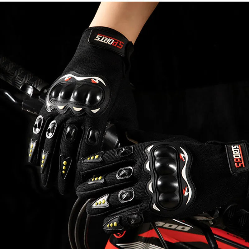 Winter Cycling Gloves full finger Gloves Windproof Professional Wrist Support Touch Hand Gloves Outdoor Sports Accesories-WAYBIKER