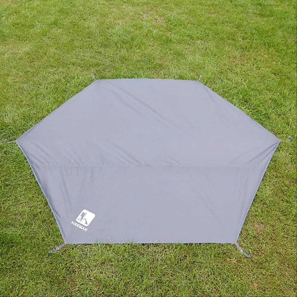 Thicken Picnic Mat Waterproof Camping Tarp Durable Beach Pad Octagonal Tent Mat Sun Canopy Ground Sheet for Hiking Travel Beach-WAYBIKER