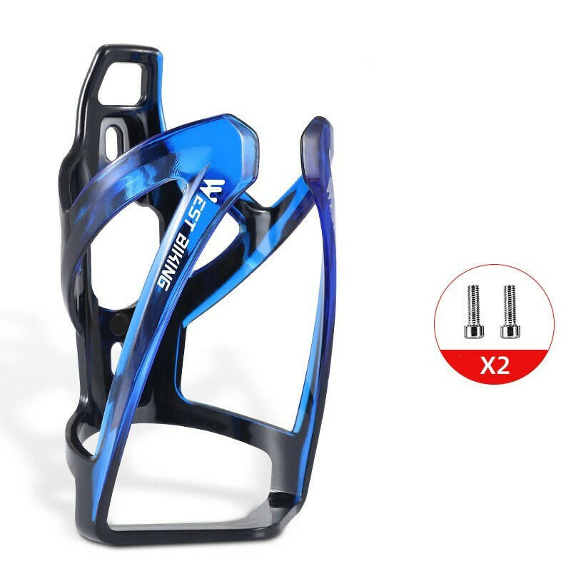 Bicycle water bottle cage multi-color gradient road mountain bike water bottle cage cycling water cup holder bike accessories-WAYBIKER