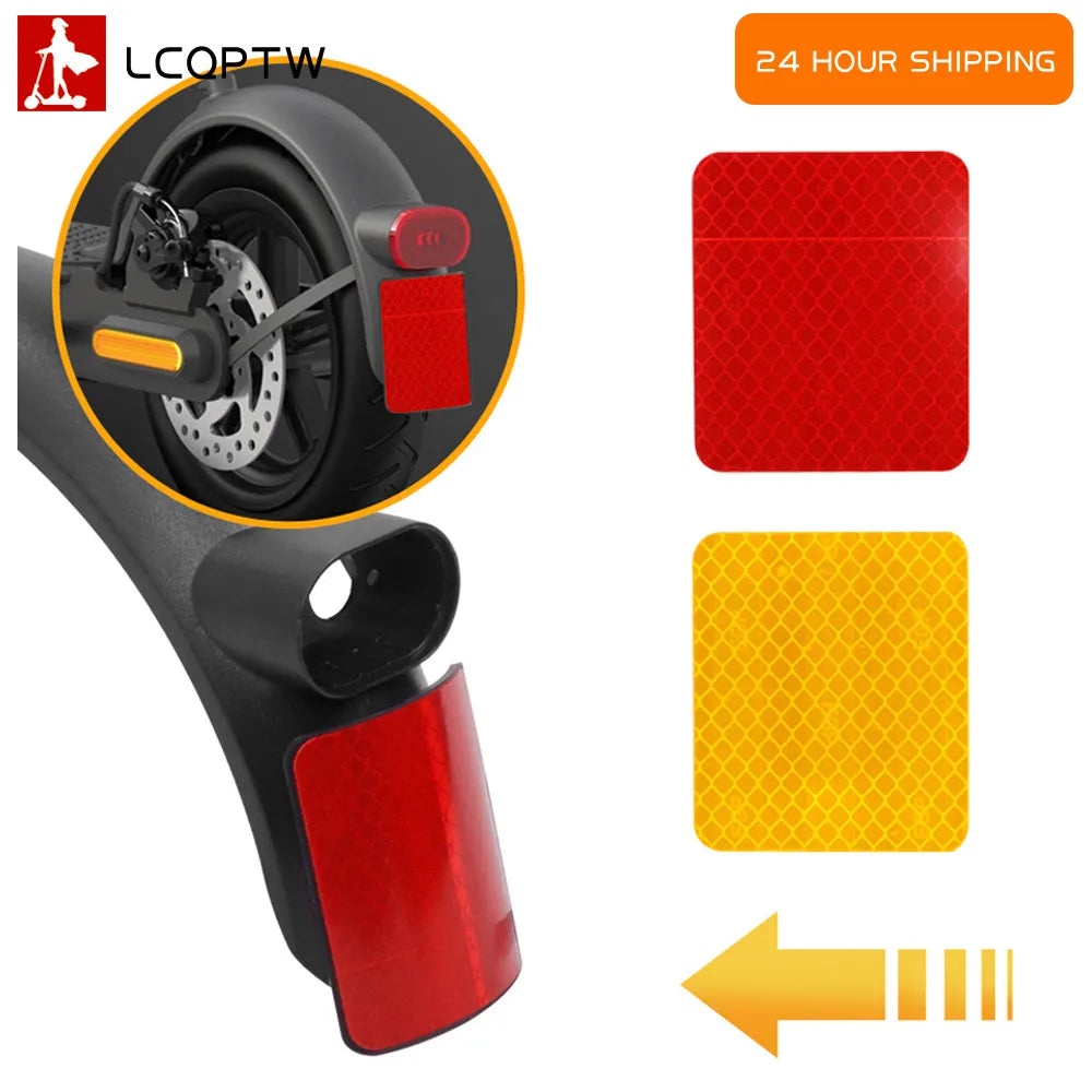 Scooter Rear Fender Reflective Warning Electric Scooter Mud Fender Guard Skateboard Fenders for Xiaomi M365 Pro 2 Accessories-WAYBIKER