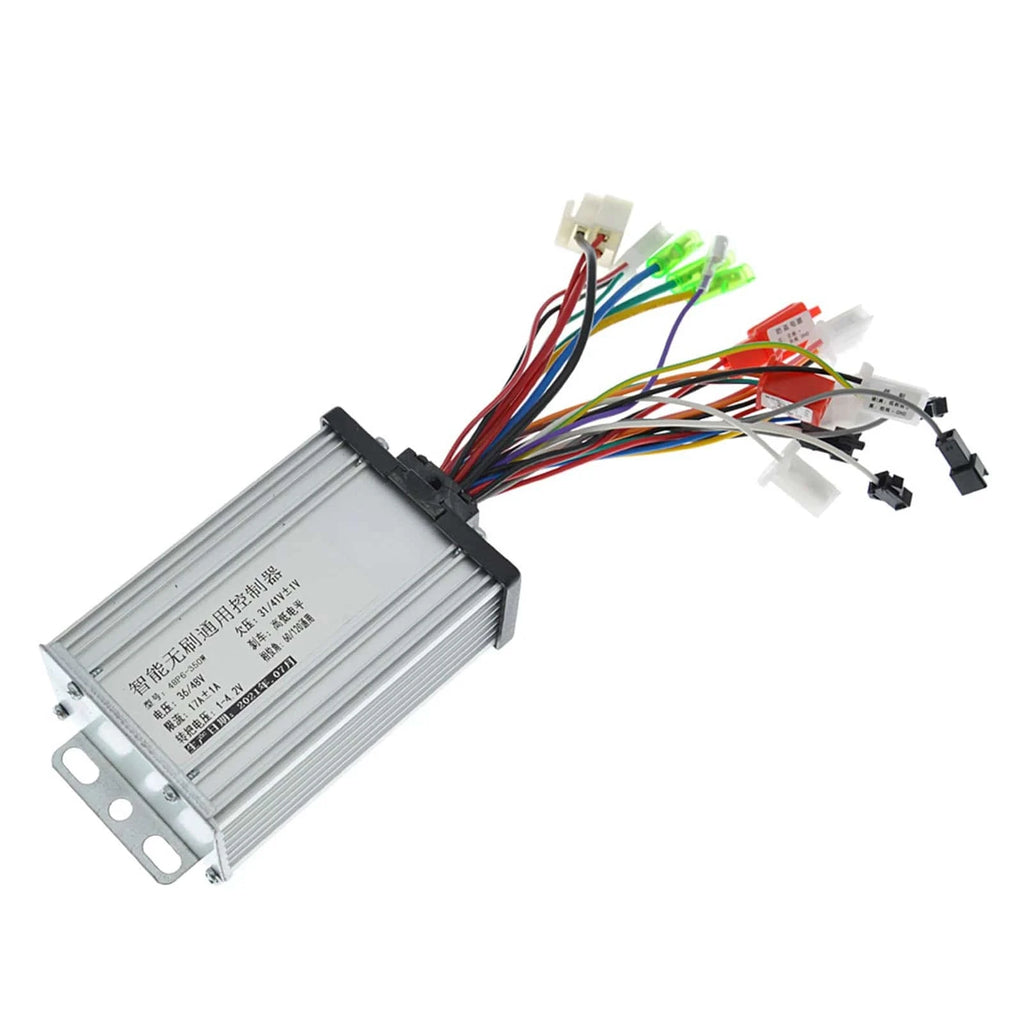 350W 36/48V Universial Brushless Controller Aluminum Alloy Shell for Light Weight for Electric Bicycle Electric Scooter-WAYBIKER