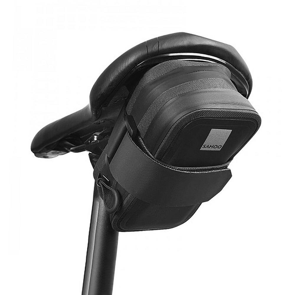 SAHOO Bicycle Saddle Bag Bike Bag Reflective Cycling Rear Seat Post Bag Large Capacity Tail Rear MTB Road Bike Accessories-WAYBIKER