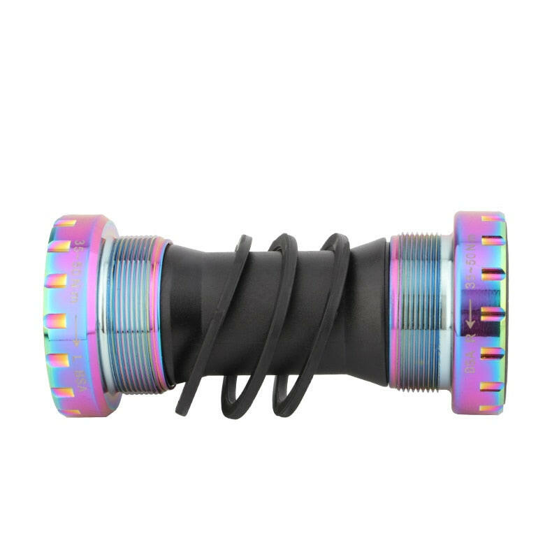 MEROCA Bicycle Bottom Bracket 68/73MM Threaded Bottom Bracket Mountain Bike Bearing MTB Sealed Bearing Crankset BB Accessories-WAYBIKER