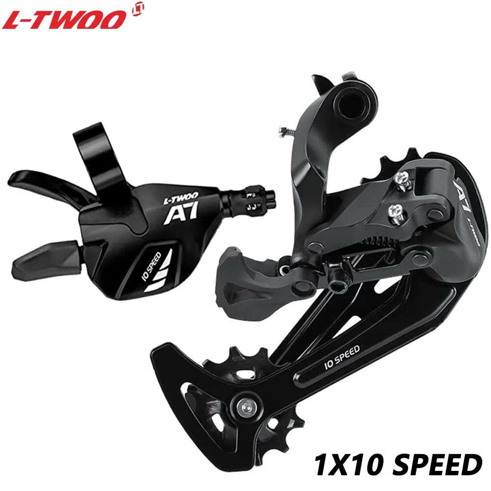 LTWOO A7 10 Shifter Groupset MTB Bike 1X10 Speed Trigger Lever Rear Derailleur Switches Compatible SRAM SHIMANO Max-52T Cassette-WAYBIKER