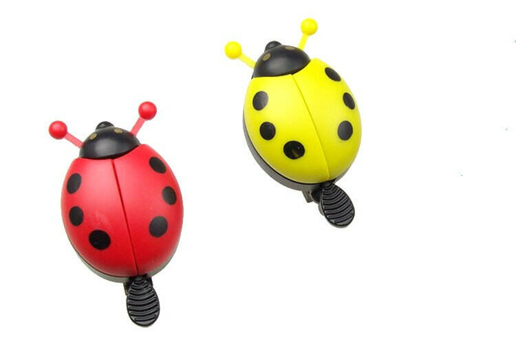 Bicycle Bell Cartoon Beetle Ladybug Cycling Bell for Lovely Kids Bike Ride Horn Alarm Bicycle Accessories-WAYBIKER