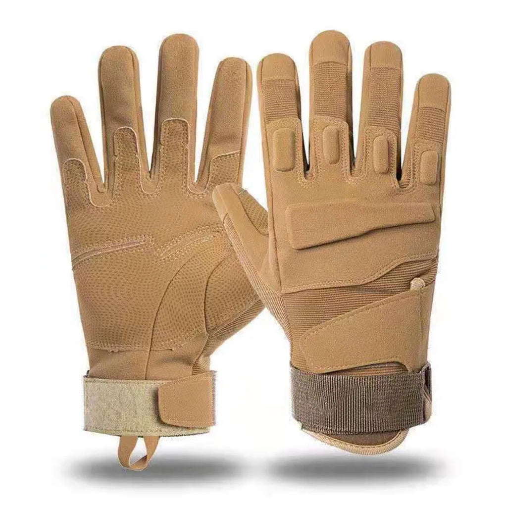 Army Military Tactical Gloves Outdoor Sports Full Finger Combat Mittens Half Finger Bicycle Fitness Motocycle Fingerless Gloves-WAYBIKER