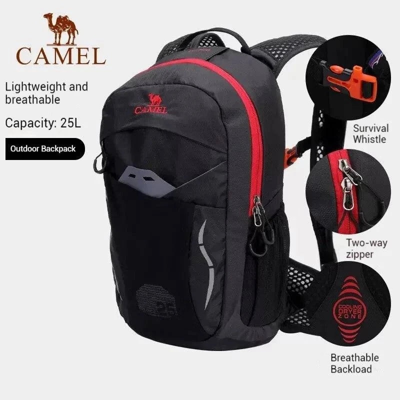 GOLDEN CAMEL 25L Backpack for Men & Women - Lightweight Hiking, Running, Commuting, Travel, & Cycling Bag-WAYBIKER