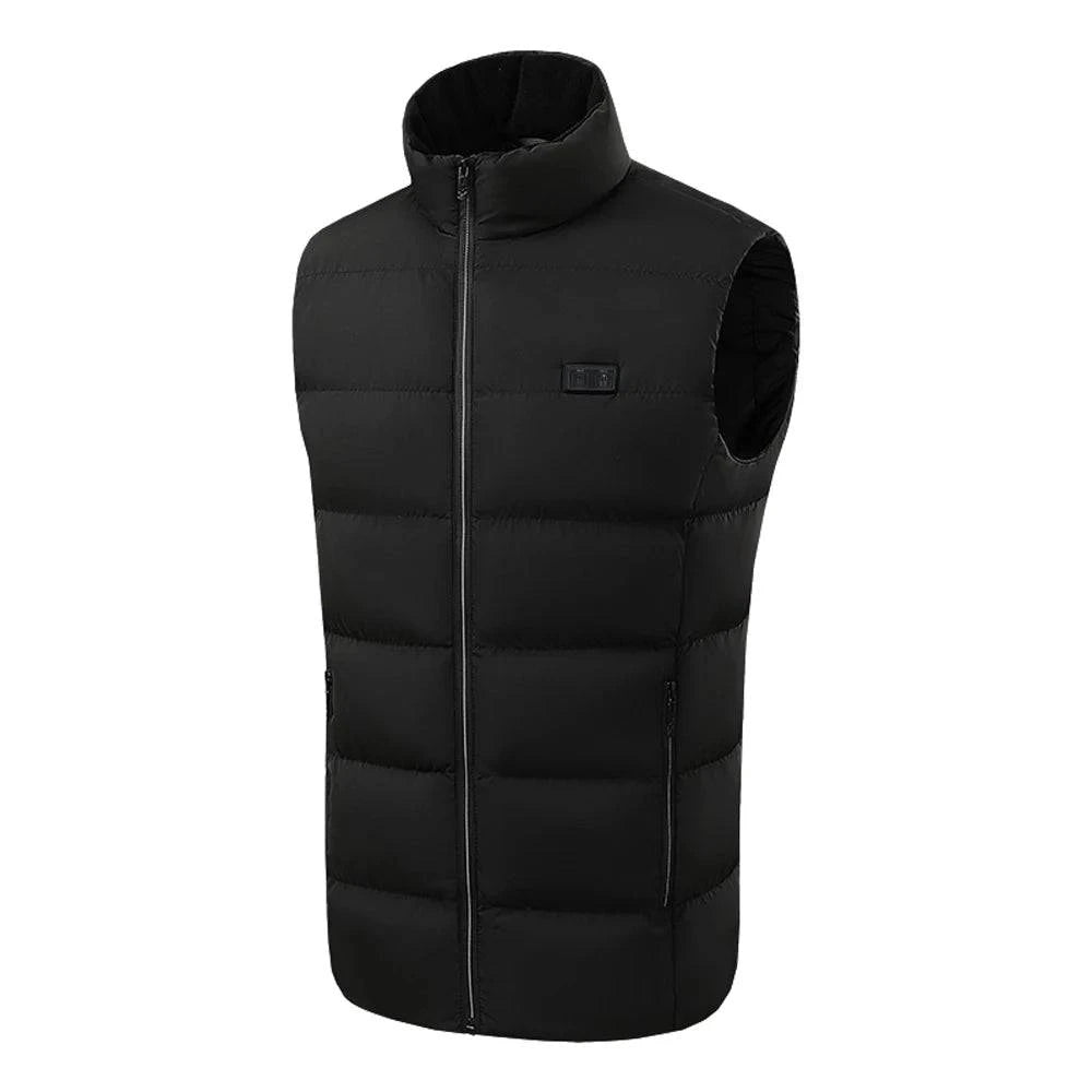 Outdoor USB Heating Vest 3 Heating Settings Warming Vest Winter Flexible Electric Thermal Clothing Fishing Hiking Warm Clothes-WAYBIKER
