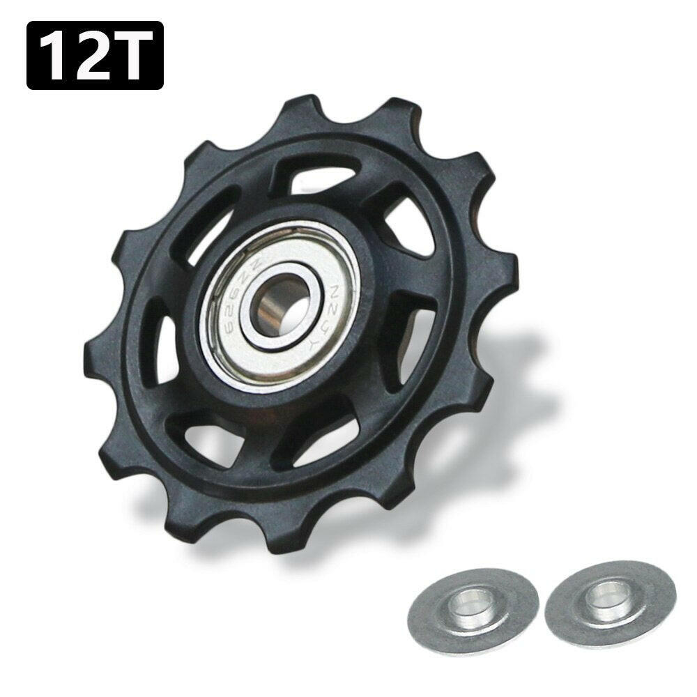 11T 12T 13T 14T Bearing Pulley Bicycle MTB Road Rear Guide Wheel  Bike Jockey Rear Derailleur Pulley Roller for Shimano Repair-WAYBIKER
