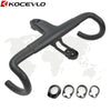 Aero Integrated Road Bicycle Handlebars T800 UD Carbon 380/400/420/440mm x 80/90/100/110/120mm