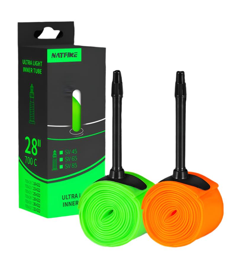 Ultralight Bike Inner Tube 700 X 18 23 25 28 30 32 Road MTB Bicycle TPU Material Tire 65mm Length French Valve Super Light-WAYBIKER