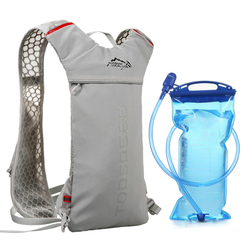Hydration Pack Backpack with 2L Water Bladder Super Lightweight Breathable Hydration Vest For Outdoors Running Cycling Climbing-WAYBIKER